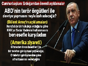 Cumhurbaşkanı Erdoğan'dan önemli açıklamalar
