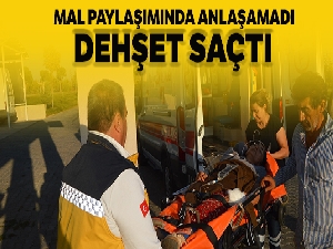 Mal paylaşımında anlaşamadığı eşi ile kız kardeşini tüfekle vurdu