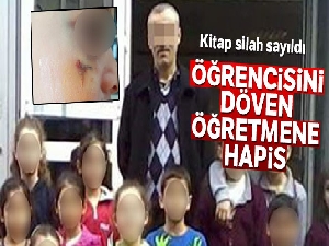 Öğrencisini kitapla yaralayan öğretmen hakkında karar!