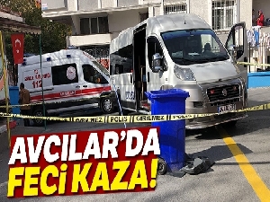 Avcılar'da feci kaza