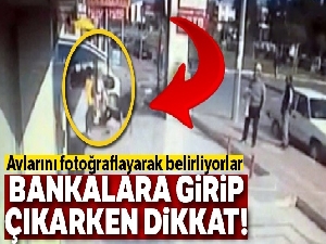 Avlarını fotoğraflayarak belirleyen kapkaç zanlıları özel ekiple yakalandı