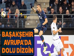 M. Başakşehir Avrupa'da dolu dizgin