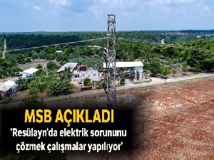 MSB: 'Resülayn'da elektrik sorununu çözmek çalışmalar yapılıyor