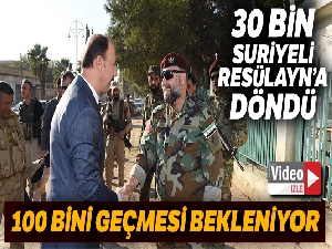 Resülayn'a dönüşler başladı
