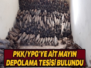 MSB: 'PKK/YPG'ye ait mayın eğitim ve depolama tesisi bulundu'