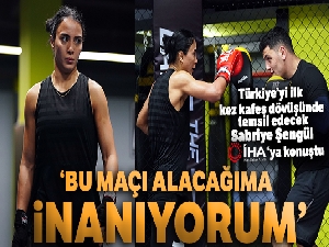 Sabriye Şengül: 'Bu maçı alacağıma inanıyorum'