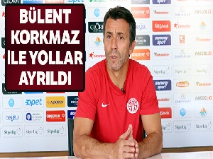 Antalyaspor, Bülent Kormaz ile yolların ayrıldığını açıkladı