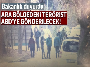 Ara bölgede kalan DEAŞ'lı terörist ABD'ye gönderilecek