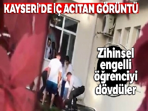 Kayseri'de iç acıtan görüntü