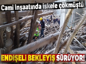 Göçük altındaki mühendisi arama çalışmaları 17 saattir devam ediyor