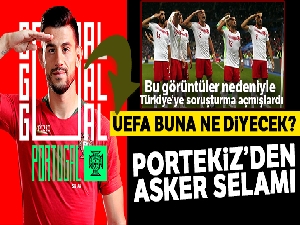 Portekiz Milli Takımı'ndan asker selamı!