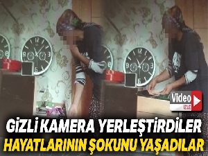 Temizlikçiden şüphelenip odaya kamera koyan çift hayatlarının şokunu yaşadı