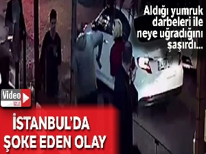 İstanbul'da şoke eden olay kamerada