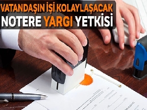 Tapu işlemleri noterlere geçiyor