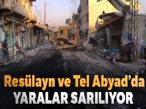 Resülayn ve Tel Abyad'da yaralar sarılıyor