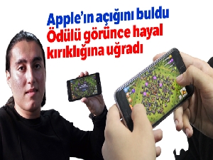 Apple'ın açığını buldu, ödülü görünce hayal kırıklığına uğradı