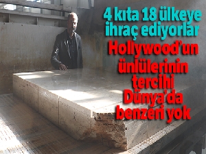 4 kıta 18 ülkeye ihraç ediyorlar, Hollywood'un yıldızlarının vazgeçilmezleri arasında