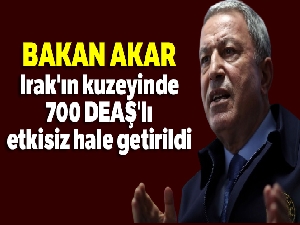 Bakan Akar'dan harekat açıklaması