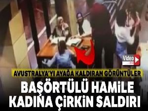 Avustralya'da Müslüman kadına çirkin saldırı