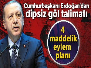 Cumhurbaşkanı 'Dipsiz Göl'e el attı