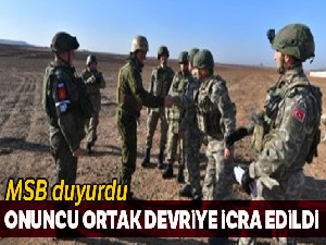 MSB: 'Türk ve Rus askeri unsurları onuncu ortak kara devriyesi icra etti'