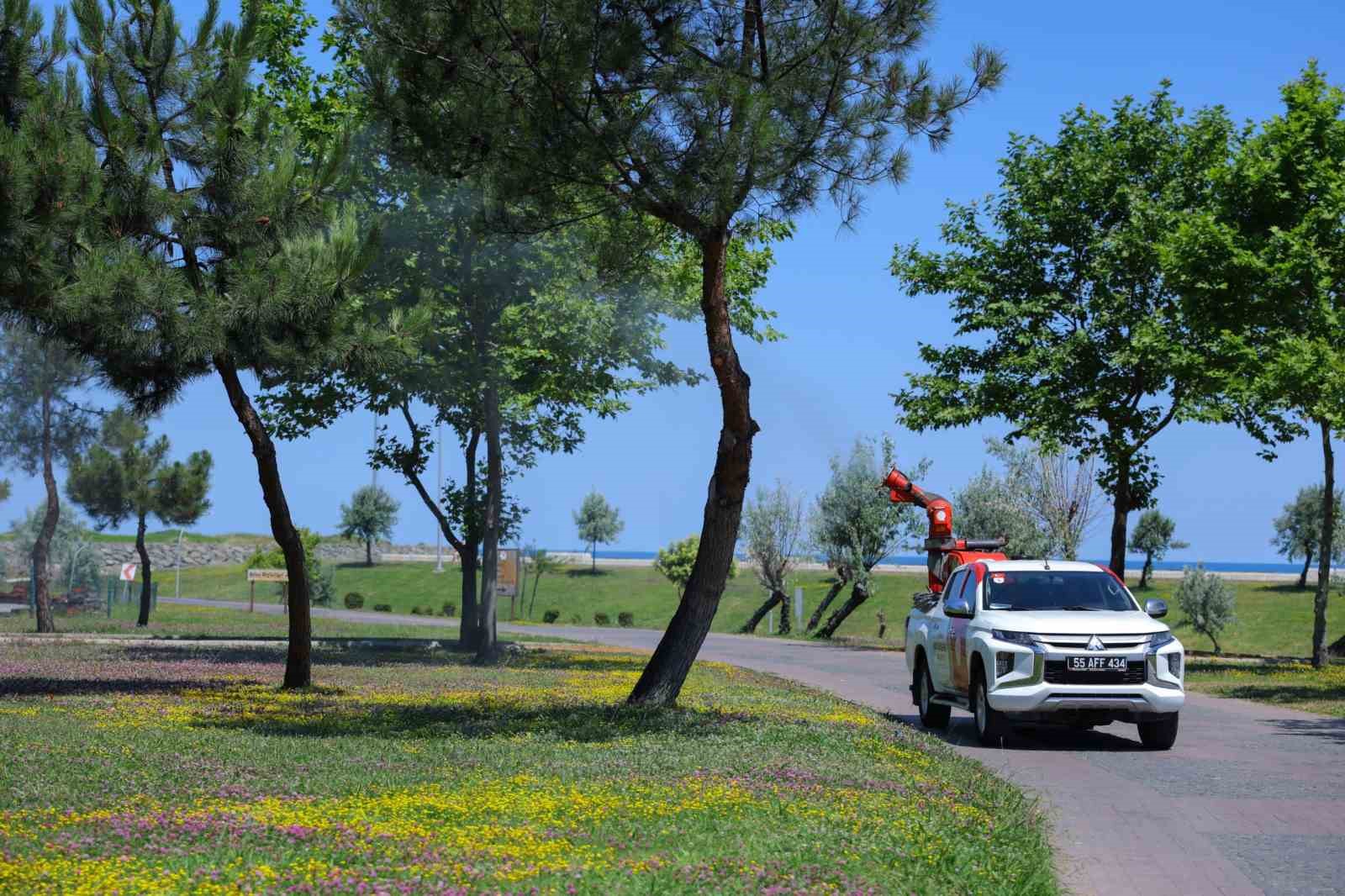 samsun-da-sivrisinek-ve-haserelere-karsi-mucadele