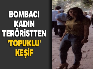 Bombacı kadın teröristten 'topuklu' keşif