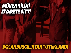 Müvekkili için gitti, kendisi de tutuklandı