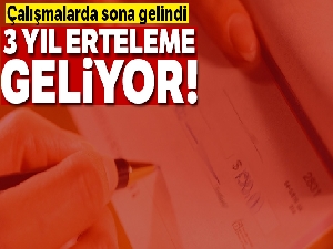 Çekte hapis cezasına 3 yıl erteleme