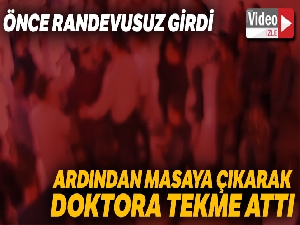 Samsun'da doktora şiddet
