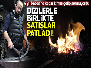 Tarihî diziler başladı, kılıç satışları patladı
