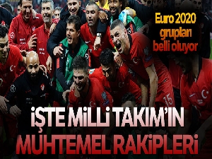 A Milli Futbol Takımımızın Euro 2020 rakipleri belli oluyor!