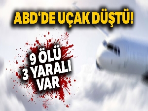 ABD'de küçük uçak düştü: 9 ölü, 3 yaralı