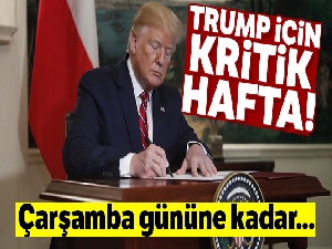 ABD Başkanı Trump için kritik hafta