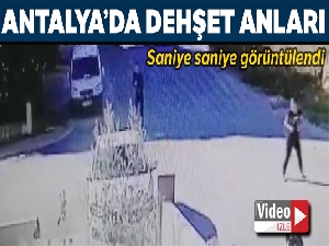 Antalya'da korkunç cinayetin görüntüleri ortaya çıktı
