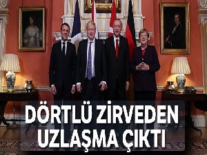 Dörtlü zirveden uzlaşma çıktı