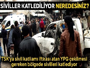 Türkiye değil; Terör örgütü YPG katlediyor