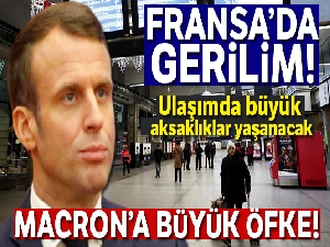 Fransa'da emeklilik reformuna karşı grev ve protestolar başladı