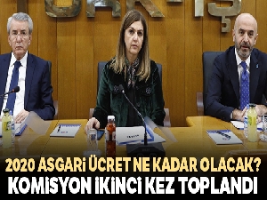 Asgari Ücret Tespit Komisyonunun ikinci toplantısı sona erdi