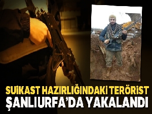 Suruç Belediye Başkan vekiline suikast hazırlığındaki terörist Şanlıurfa'da yakalandı