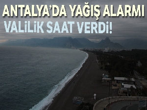 Antalya Valisi'nden yağış açıklaması! 12 Aralık Antalya'da okullar tatil mi?