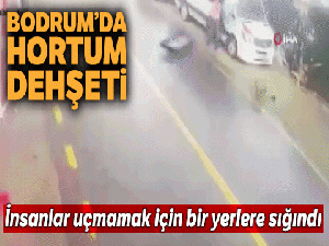 Hortum Bodrum'u savaş alanına çevirdi
