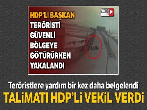 HDP milletvekillerinin teröristlere yardımı bir kez daha belgelendi