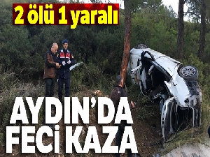 Lüks araç takla attı; 2 ölü 1 yaralı