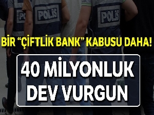 Çiftlik Bank benzeri yöntemle 40 milyon TL vurgun yaptılar