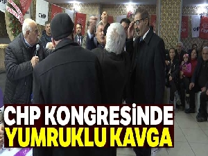 Elazığ'da CHP kongresinde yumruklu kavga