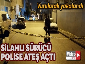 Ümraniye'de silahlı sürücü kendisini durdurmak isteyen polise ateş açtı