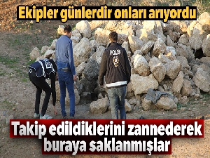 Sırra kadem basan çift drone destekli operasyonla ahırda bulundu