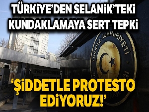 Dışişleri'nden Selanik Başkonsolosluğu görevlisinin aracının kundaklanmasına tepki