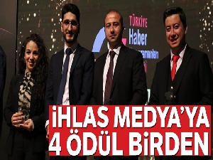 İhlas Medya'ya 4 ödül birden